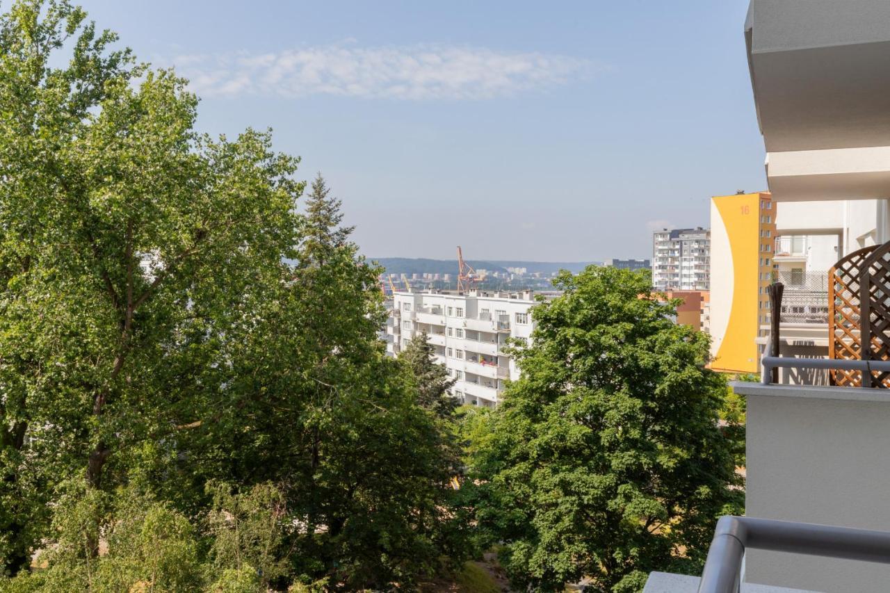 Modern Gdynia Apartment With Balcony & Parking By Noclegi Renters Bagian luar foto
